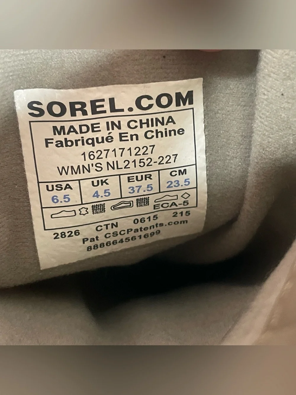 Sorel Slim Shortie Boots Womens 6.5 Beige Leather Suede Aztec Winter Mid Calf